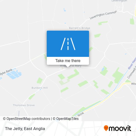 The Jetty map