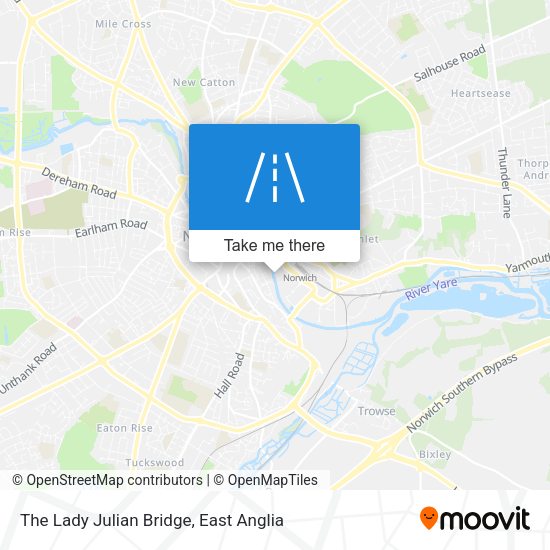 The Lady Julian Bridge map