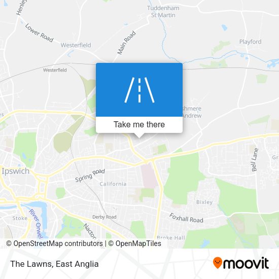 The Lawns map