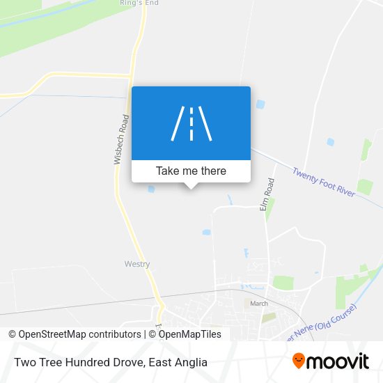 Two Tree Hundred Drove map