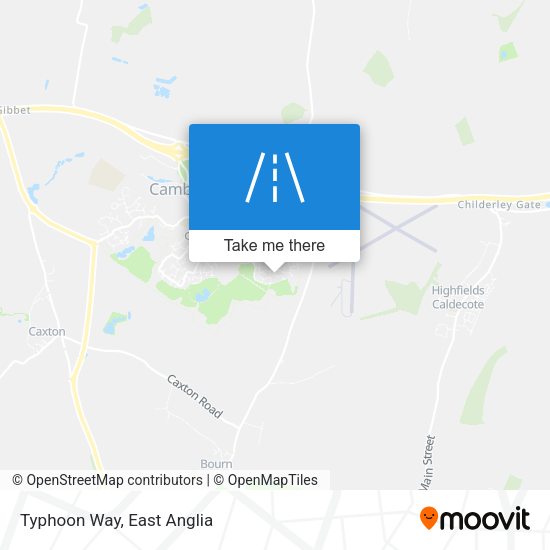Typhoon Way map