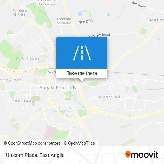 Unicorn Place map