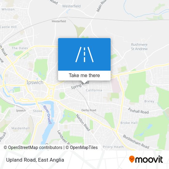 Upland Road map