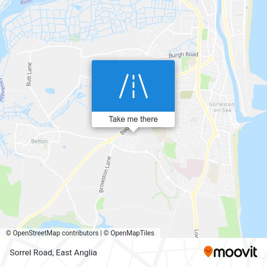Sorrel Road map
