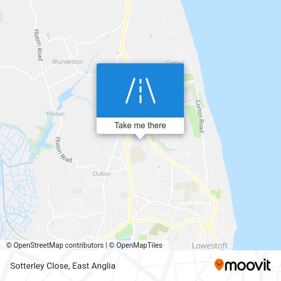 Sotterley Close map