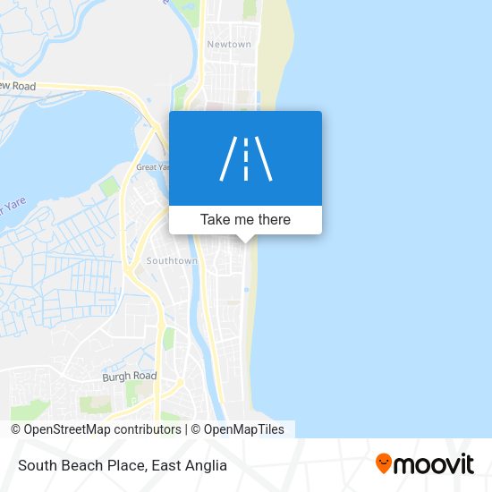 South Beach Place map