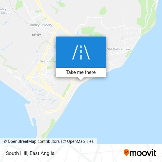 South Hill map