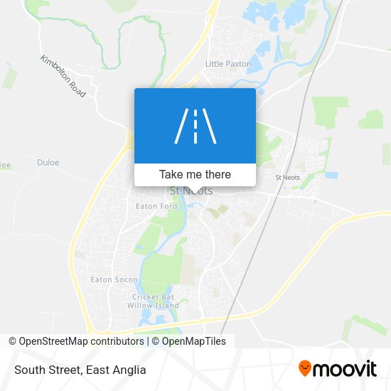 South Street map