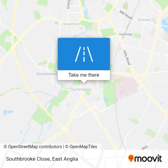 Southbrooke Close map