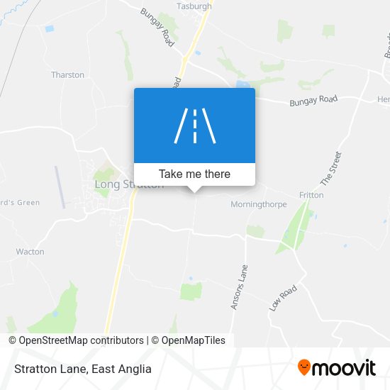 Stratton Lane map