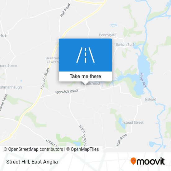 Street Hill map