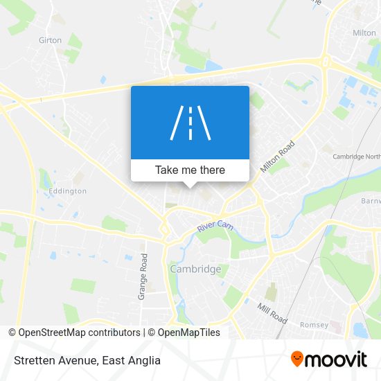 Stretten Avenue map