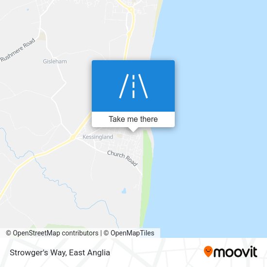 Strowger's Way map