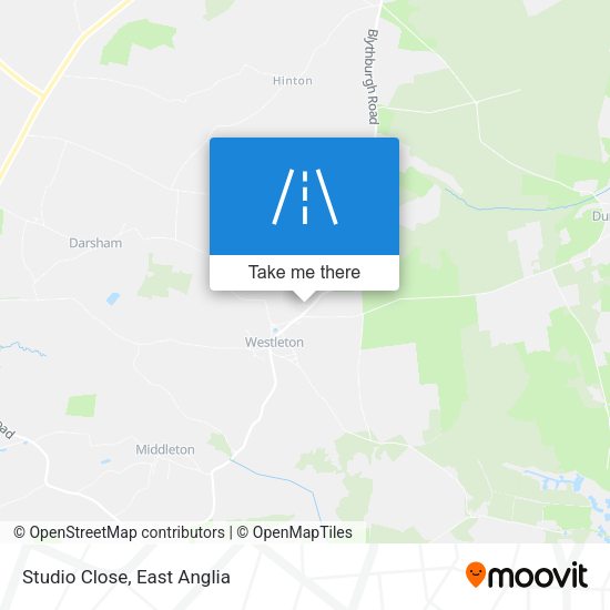 Studio Close map