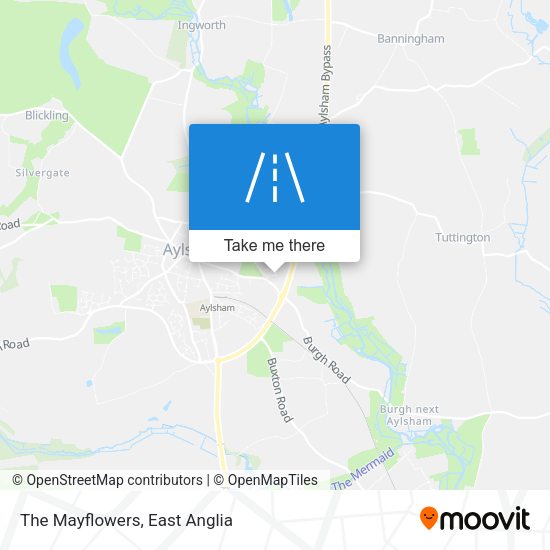 The Mayflowers map