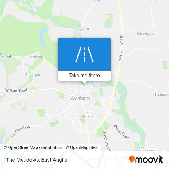 The Meadows map