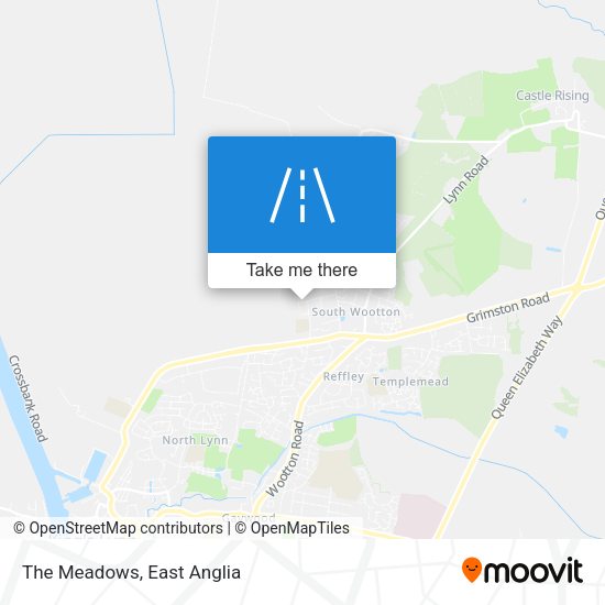 The Meadows map