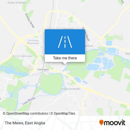 The Mews map