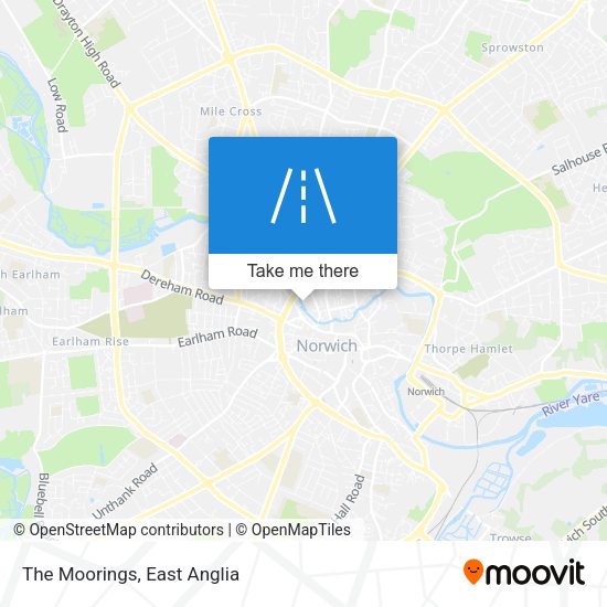 The Moorings map