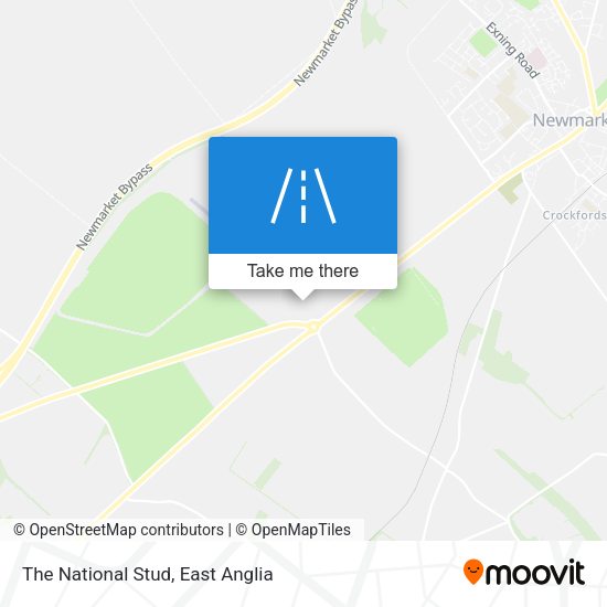 The National Stud map
