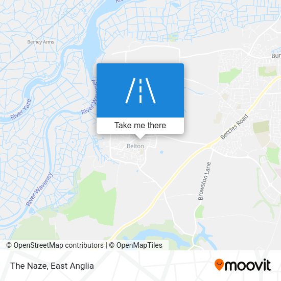 The Naze map