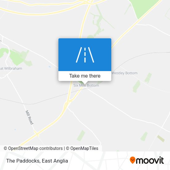 The Paddocks map