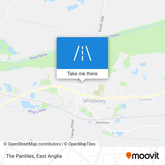 The Pantiles map