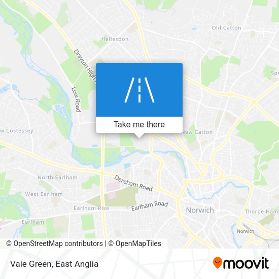 Vale Green map