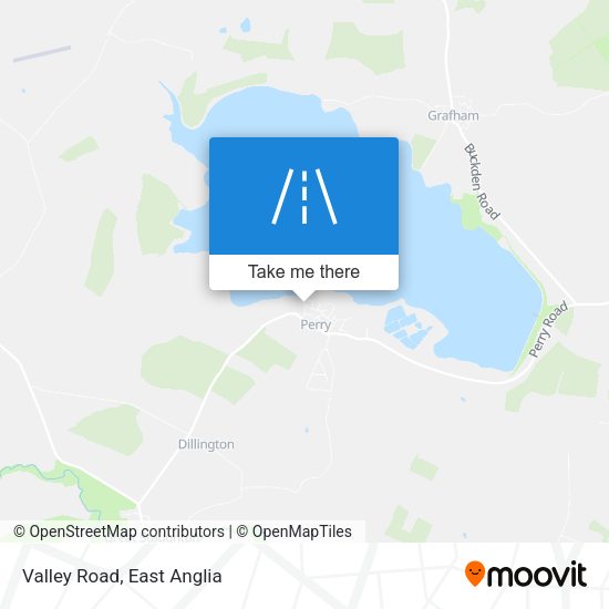 Valley Road map