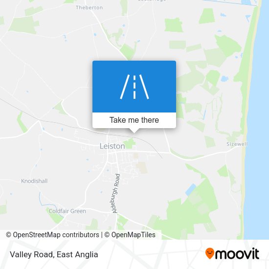 Valley Road map