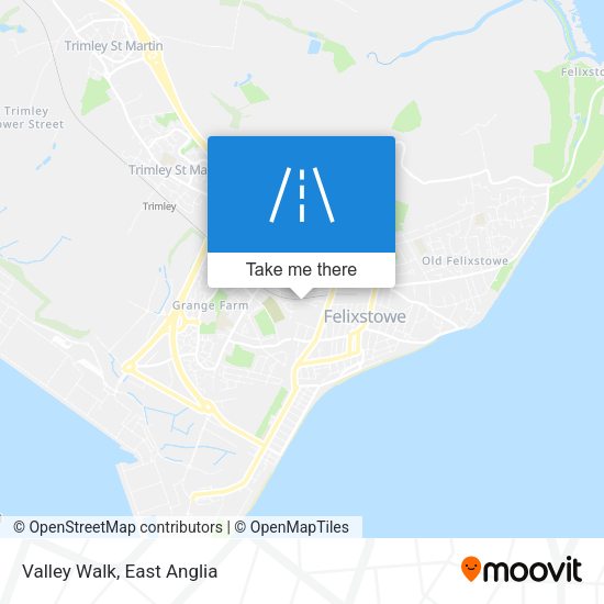 Valley Walk map