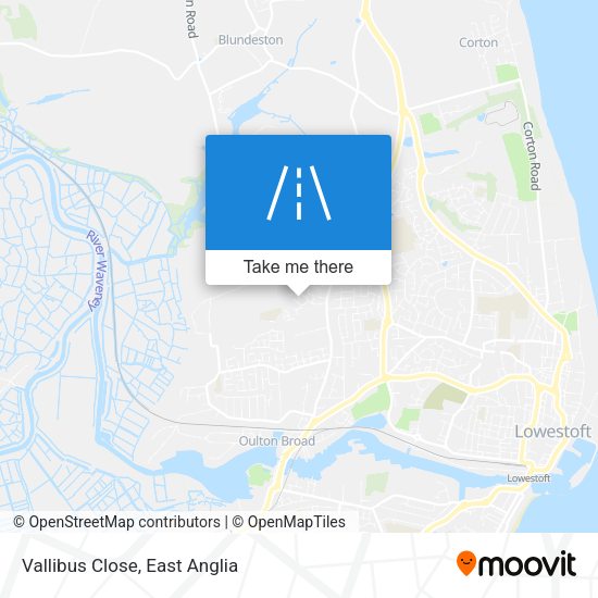 Vallibus Close map