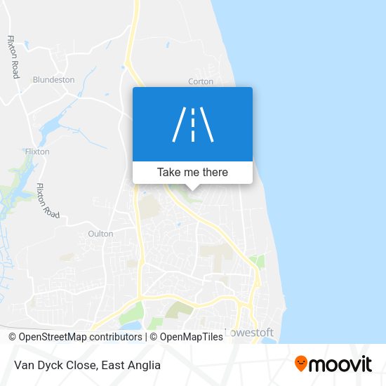 Van Dyck Close map