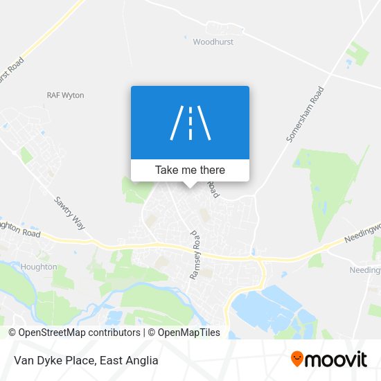 Van Dyke Place map