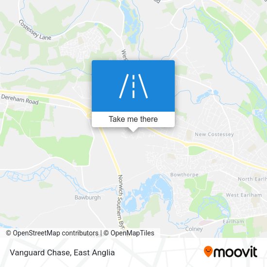Vanguard Chase map