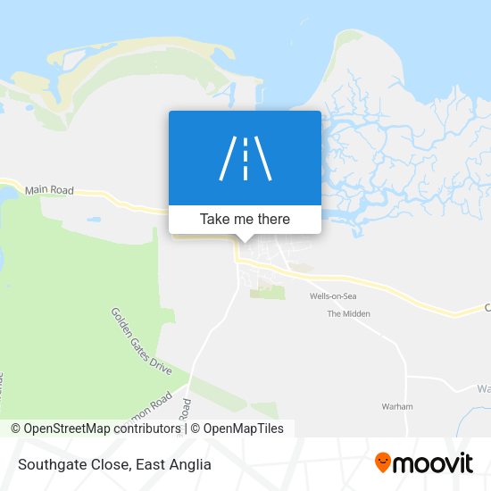 Southgate Close map
