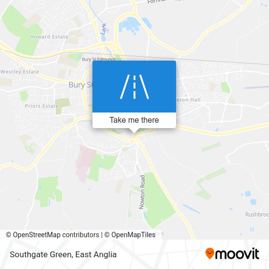 Southgate Green map