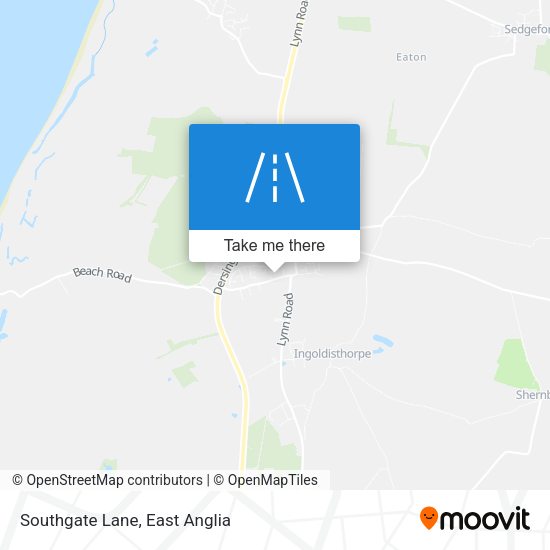 Southgate Lane map
