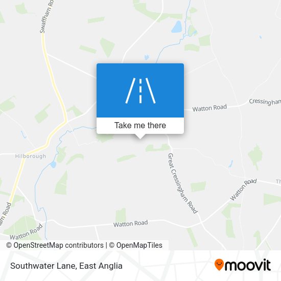 Southwater Lane map