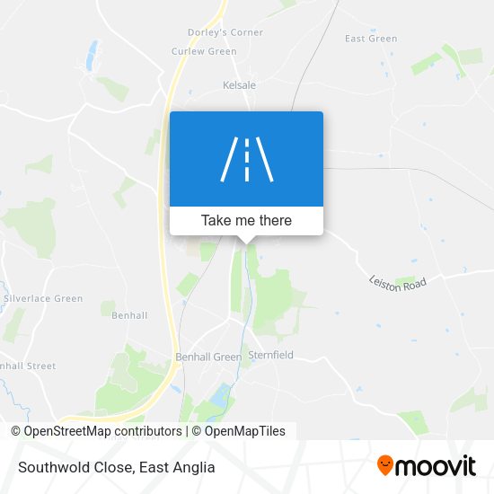 Southwold Close map