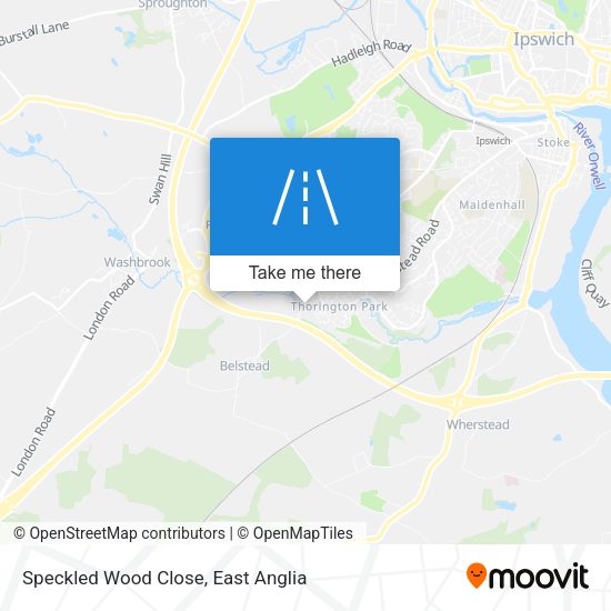Speckled Wood Close map