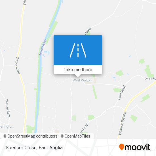 Spencer Close map