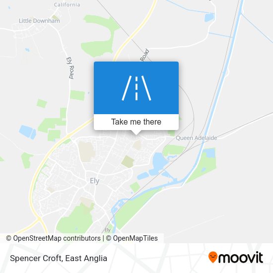 Spencer Croft map