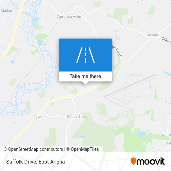 Suffolk Drive map