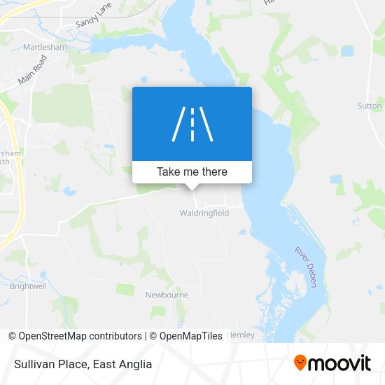 Sullivan Place map