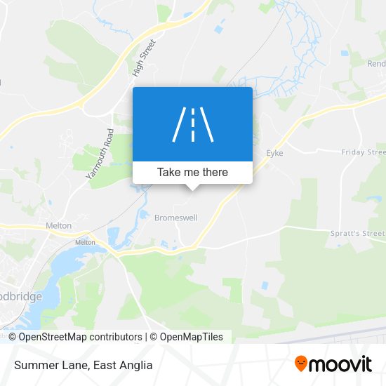 Summer Lane map
