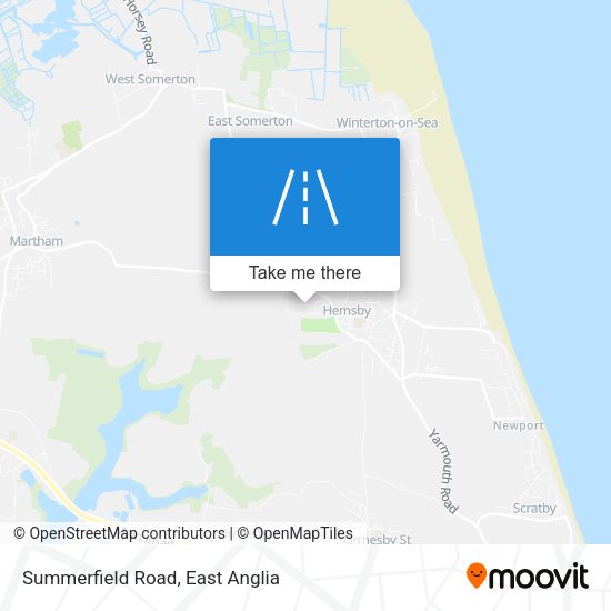 Summerfield Road map