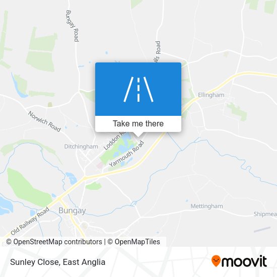 Sunley Close map