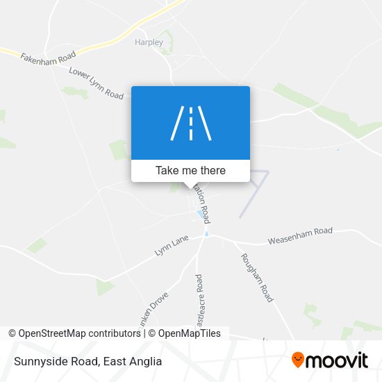 Sunnyside Road map