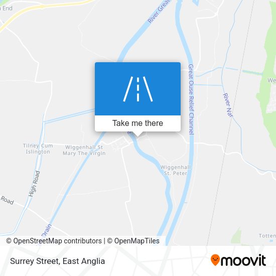 Surrey Street map